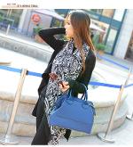 มาใหม่ พร้อมส่ง กระเป๋าMaomao รุ่น M05-106blu กระเป๋าสวยเกาหลี ทรงสวย